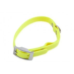 Firedog BioThane nyakörv Basic 13 mm 25-33 cm neon yellow