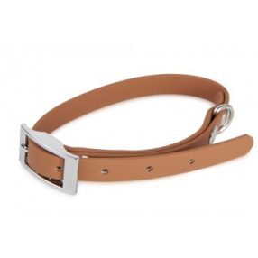 Firedog BioThane nyakörv Basic 13 mm 25-33 cm light brown