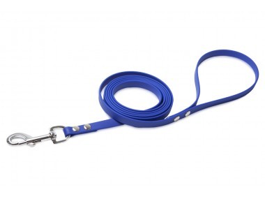 Firedog BioThane póráz 13 mm 1,2 m fogóval blue