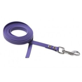 Firedog BioThane póráz 13 mm 2 m fogó nélkül violet