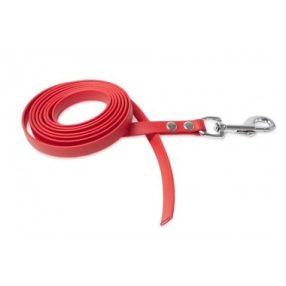 Firedog BioThane póráz 13 mm 3 m fogó nélkül red