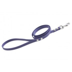 Firedog BioThane póráz 13 mm 3 m fogóval violet