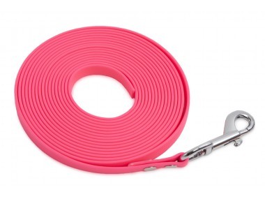 Firedog BioThane Nyomkövető póráz 13 mm 10 m pink