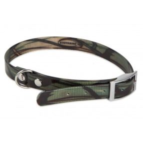 Firedog BioThane nyakörv Basic 19 mm 45-53 cm camo olive