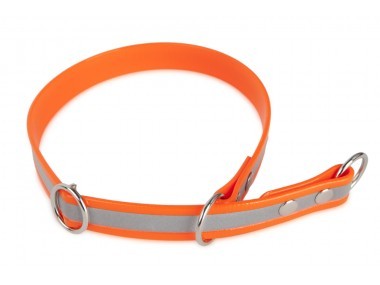 Firedog BioThane nyakörv Sport Fényvisszaverő 19 mm 40 cm orange