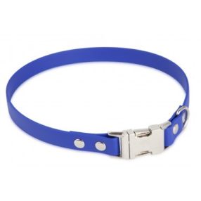 Firedog BioThane nyakörv Clip 19 mm 37 cm blue