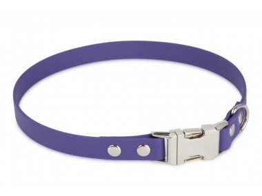 Firedog BioThane nyakörv Clip 19 mm 38 cm violet