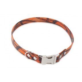 Firedog BioThane nyakörv Clip 19 mm 35 cm camo orange