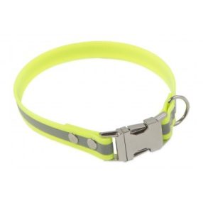   Firedog BioThane nyakörv Clip Fényvisszaverő 19 mm 49 cm yellow