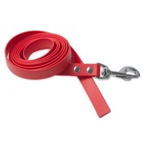 Firedog BioThane póráz 19 mm 1 m fogó nélkül red