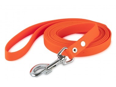 Firedog BioThane póráz 19 mm 1,2 m fogóval orange