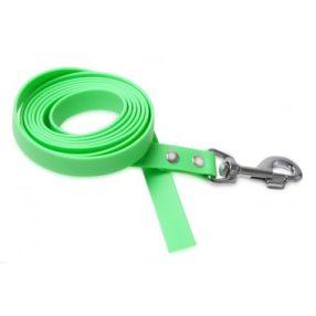   Firedog BioThane póráz 19 mm 2 m fogó nélkül light green
