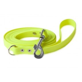   Firedog BioThane póráz 19 mm 3 m fogóval & D-ring neon yellow