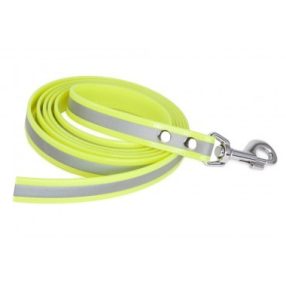   Firedog BioThane póráz Fényvisszaverő 19 mm 1 m fogó nélkül yellow