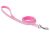 Firedog BioThane póráz Fényvisszaverő 19 mm 3 m fogóval pink