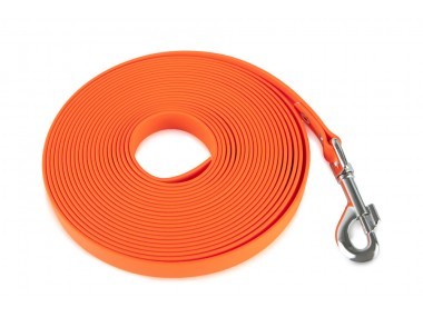 Firedog BioThane Nyomkövető póráz 19 mm 10 m orange