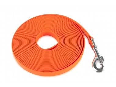 Firedog BioThane Nyomkövető póráz 19 mm 13 m orange