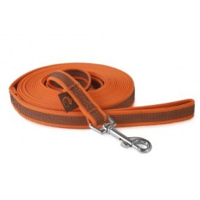Firedog Gumírozott póráz 20 mm 1,5 m fogóval orange