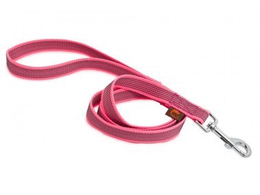 Firedog Gumírozott póráz 20 mm 1,5 m fogóval pink