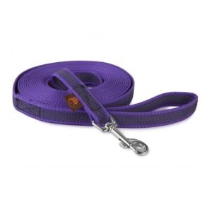 Firedog Gumírozott póráz 20 mm 5 m fogóval violet
