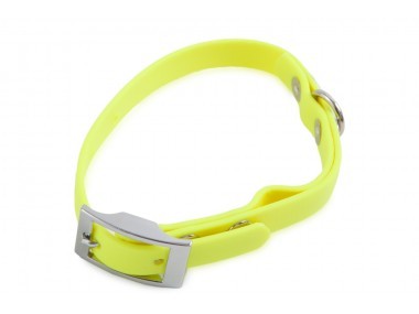 Firedog BioThane nyakörv Basic 25 mm 35-43 cm neon yellow