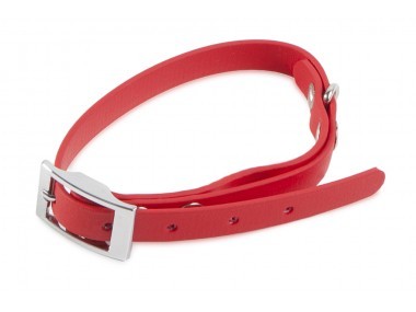 Firedog BioThane nyakörv Basic 25 mm 35-43 cm red