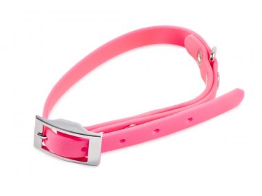 Firedog BioThane nyakörv Basic 25 mm 45-53 cm pink