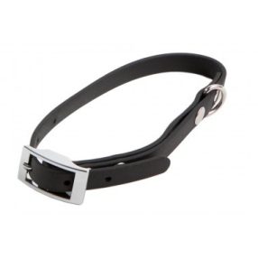 Firedog BioThane nyakörv Basic 25 mm 65-73 cm black
