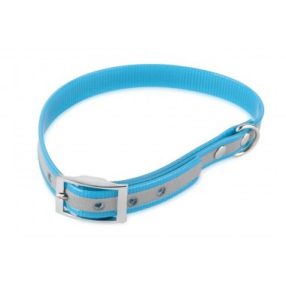   Firedog BioThane nyakörv Basic Fényvisszaverő 25 mm 65-73 cm turquois
