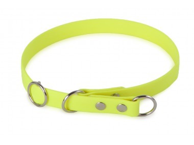 Firedog BioThane nyakörv Sport 25 mm 40 cm neon yellow