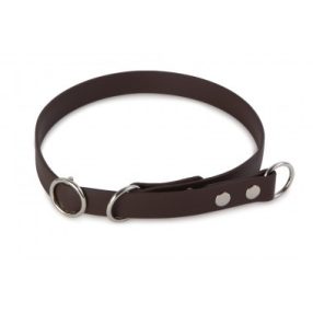 Firedog BioThane nyakörv Sport 25 mm 60 cm dark brown