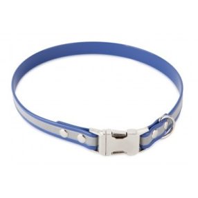   Firedog BioThane nyakörv Clip Fényvisszaverő 25 mm 48 cm blue