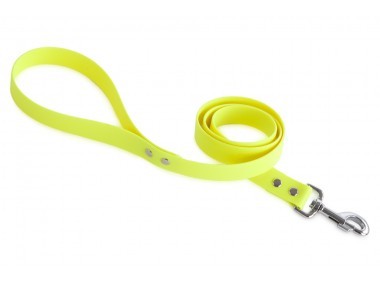 Firedog BioThane póráz 25 mm 2 m fogóval neon yellow