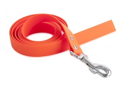 Firedog BioThane póráz 25 mm 3 m fogó nélkül orange