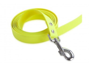 Firedog BioThane póráz 25 mm 3 m fogó nélkül neon yellow