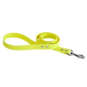   Firedog BioThane póráz 25 mm 3 m fogóval & D-ring neon yellow