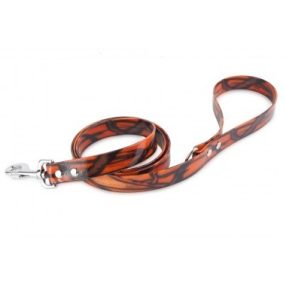   Firedog BioThane póráz 25 mm 3 m fogóval & D-ring camo orange