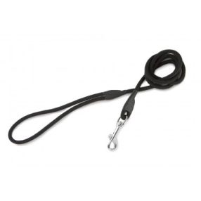 Firedog Klasszikus póráz 6 mm 130 cm black