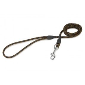 Firedog Klasszikus póráz 6 mm 150 cm black/orange