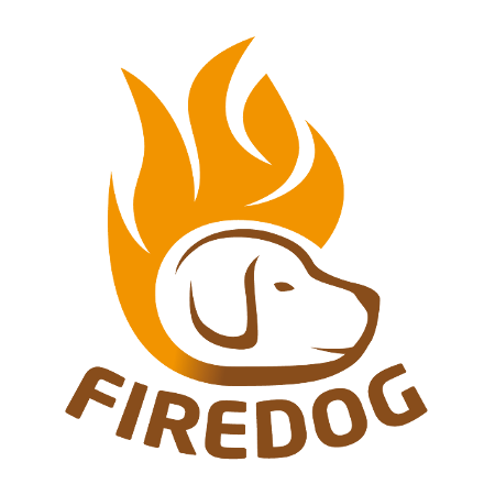 Firedog Moxon retriever póráz Profi 6 mm 110 cm black/orange dupla agancs stoppal