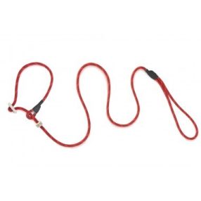   Firedog Moxon retriever póráz Profi 6 mm 130 cm red/black dupla agancs stoppal