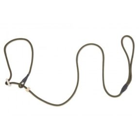   Firedog Moxon retriever póráz Profi 6 mm 150 cm khaki dupla agancs stoppal