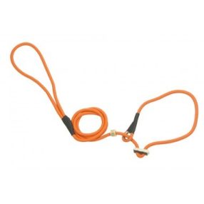   Firedog Moxon retriever póráz Classic 6 mm 150 cm bright orange dupla agancs stoppal