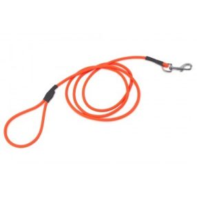   Firedog BioThane póráz kerekített 8 mm 1,2 m fogóval orange