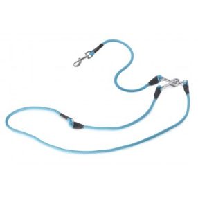   Firedog Vadász póráz 8 mm M 250 cm classic karabíner aqua blue