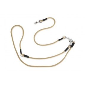   Firedog Vadász póráz 8 mm S 230 cm classic karabíner beige