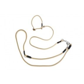   Firedog Vadász póráz 8 mm S 255 cm moxon dupla agancs stoppal beige