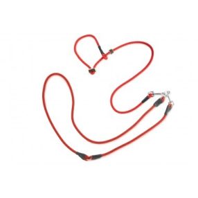   Firedog Vadász póráz 8 mm S 255 cm moxon dupla agancs stoppal red