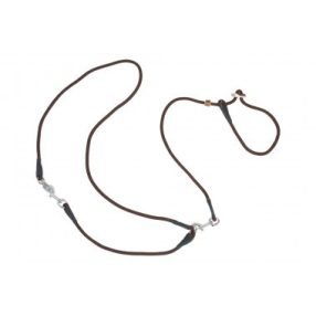   Firedog Vadász póráz 8 mm S 255 cm moxon dupla agancs stoppal brown