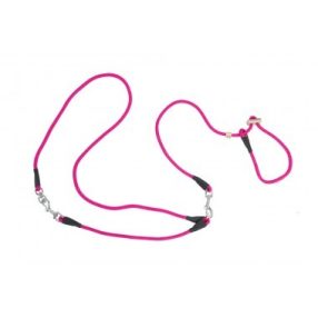   Firedog Vadász póráz 8 mm S 255 cm moxon dupla agancs stoppal pink
